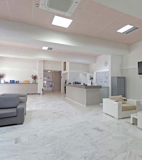 Reception area